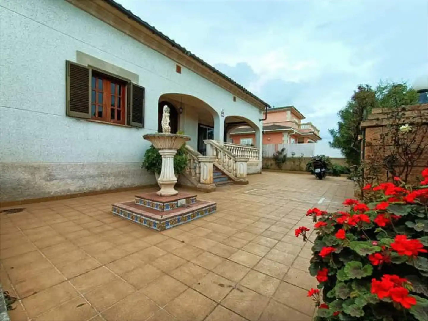 Vista exterior de Casa adosada en venta en Marratxí con Terraza