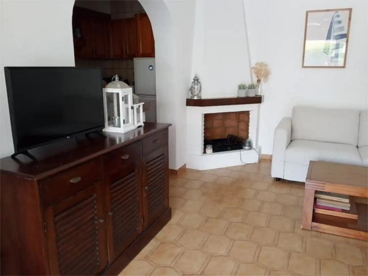 Flat for rent in Cabo Roig Living room of Flat for rent in Orihuela with Private garden, Terrace and Swimming Pool