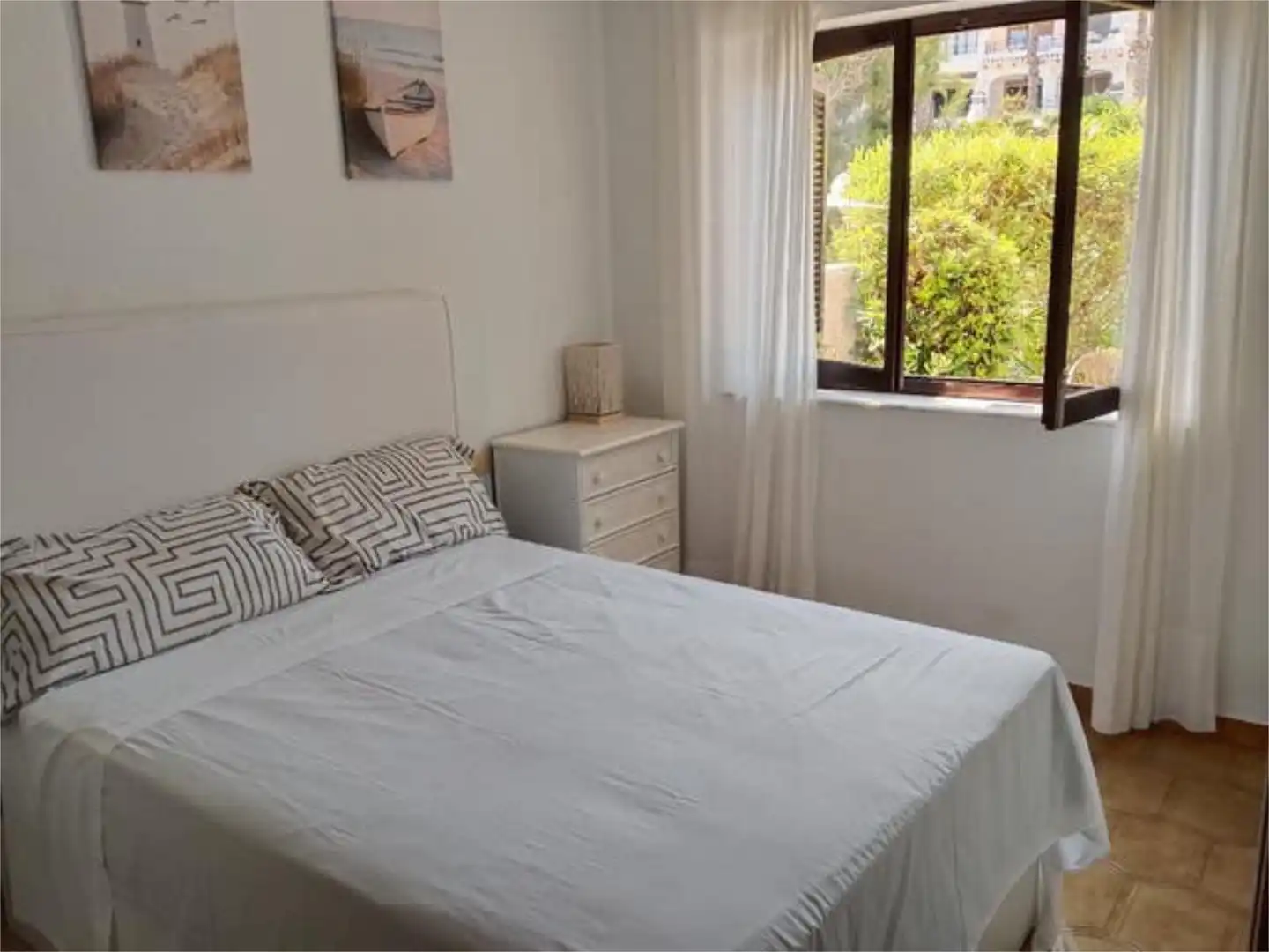 Flat for rent in Cabo Roig Bedroom of Flat for rent in Orihuela with Private garden, Terrace and Swimming Pool