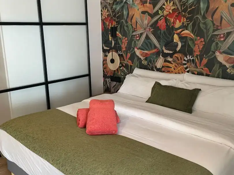 Dormitori de Loft de lloguer en Madrid amb Aire condicionat, Parquet i Moblat