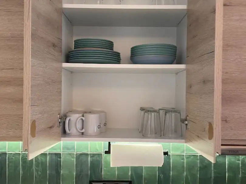 Cuina de Loft de lloguer en Madrid amb Aire condicionat, Parquet i Moblat