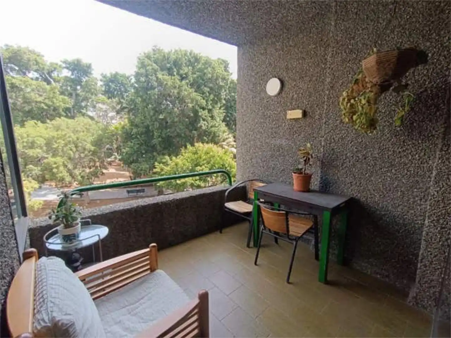 Flat for rent in Centro Balcony of Flat for rent in Santa Cruz de Tenerife with Terrace and Furnished