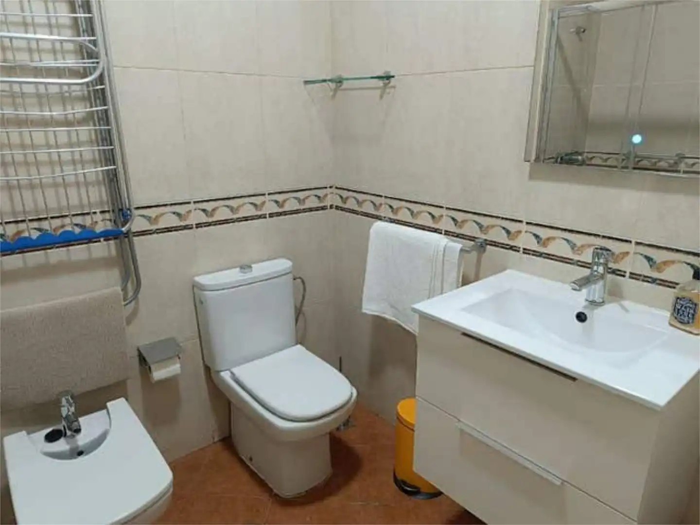 Flat for rent in Centro Bathroom of Flat for rent in Santa Cruz de Tenerife with Terrace and Furnished