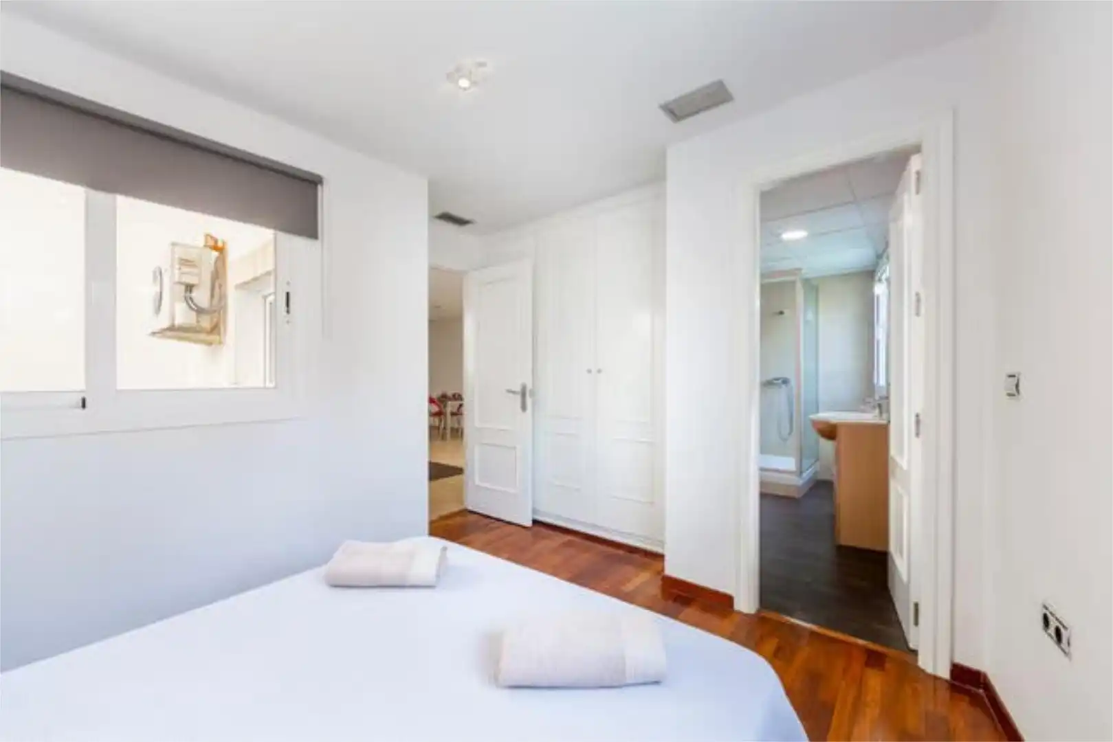 Dormitori de Apartament de lloguer en Adra amb Calefacció i Moblat