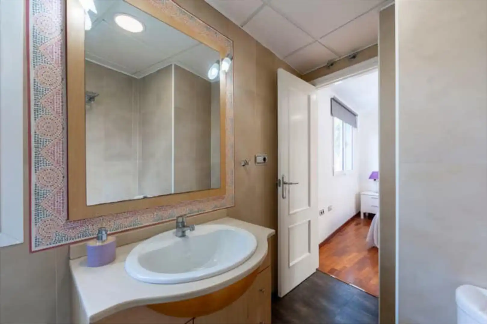Bany de Apartament de lloguer en Adra amb Calefacció i Moblat