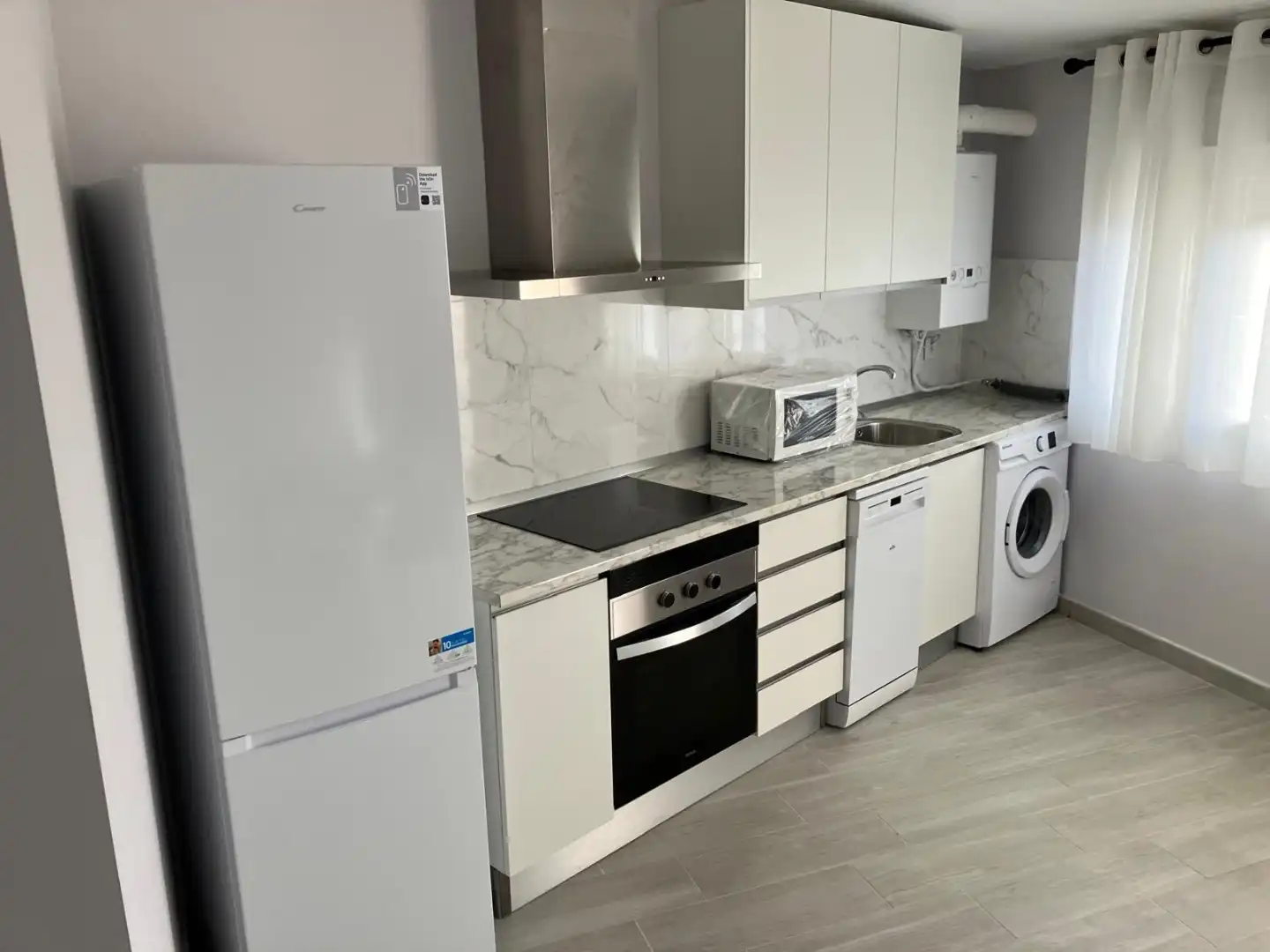 Wohnung zur Miete in Calle Virgen, 12, Motilla del Palancar Küche von Wohnung zur Miete in Motilla del Palancar mit Klimaanlage, Heizung und Möbliert