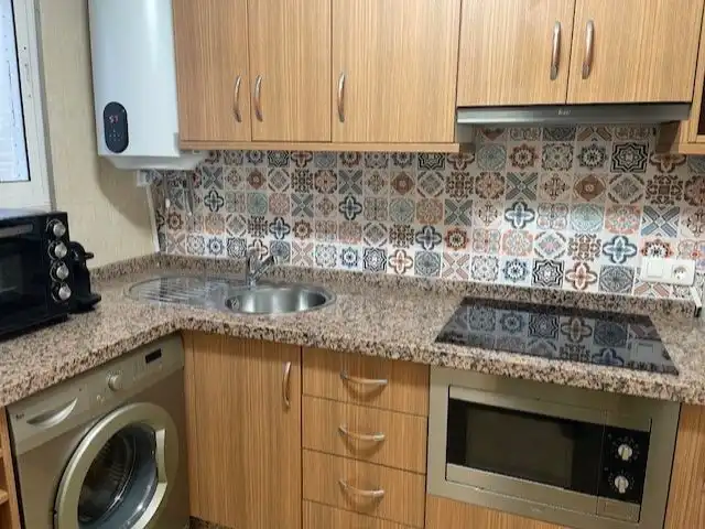 Piso de alquiler en Calle Vista Verde, 6, Almuñecar Centro Cocina de Piso de alquiler en Almuñécar con Aire acondicionado