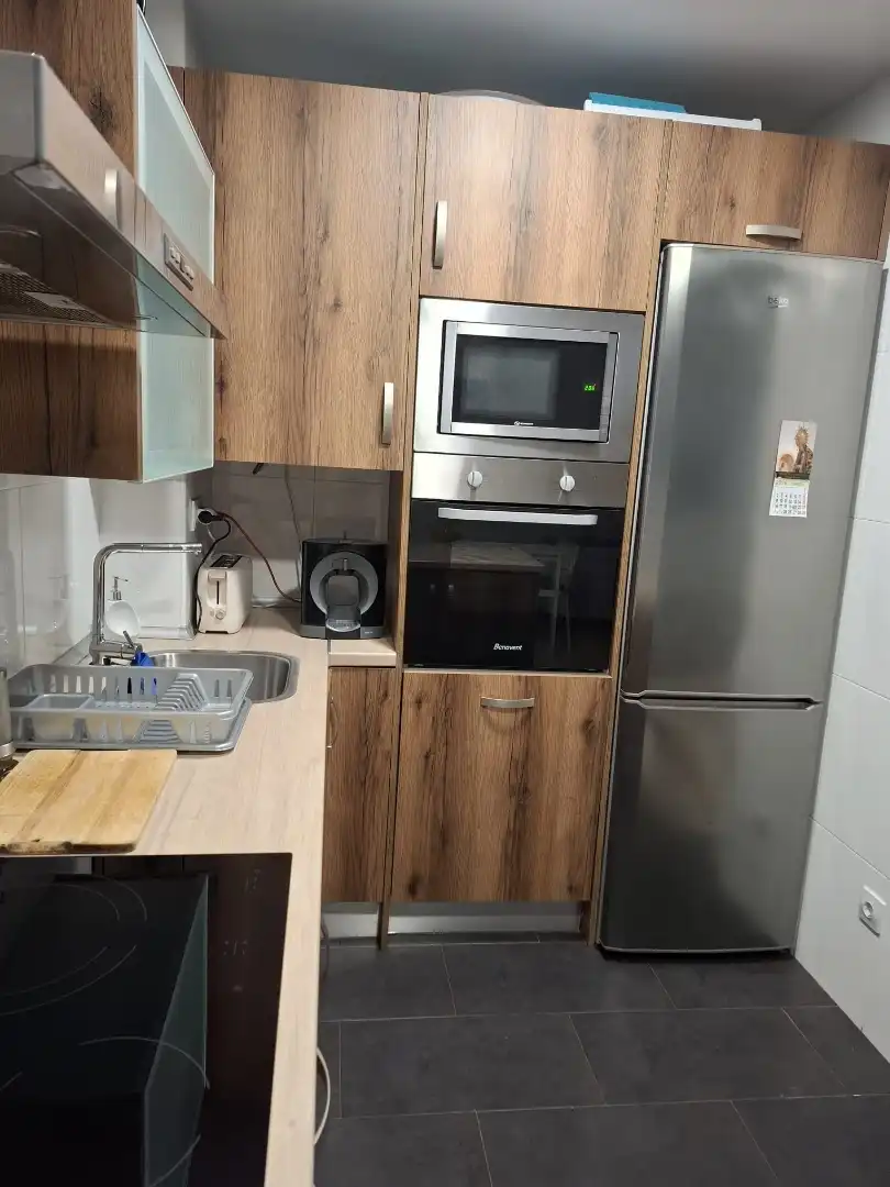 Piso de alquiler en Carretera Turre, 9, Las Escobetas Cocina de Piso de alquiler en Garrucha con Aire acondicionado, Calefacción y Terraza