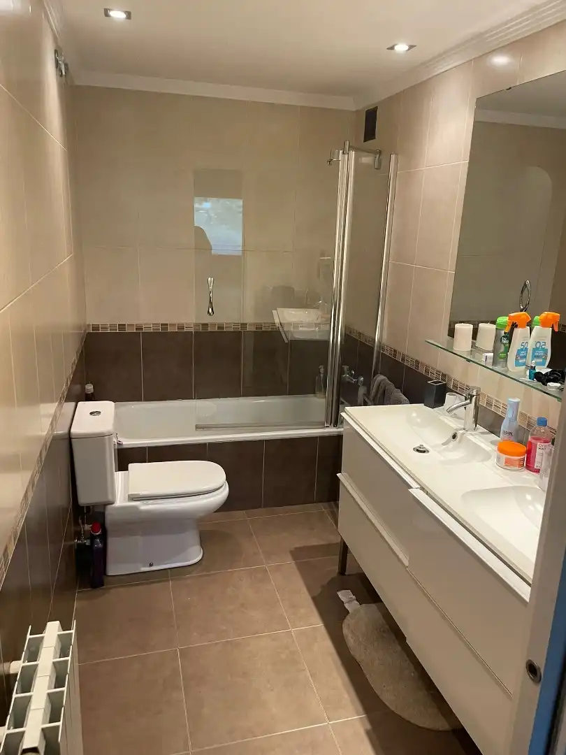 Baño de Piso de alquiler en Bakio con Calefacción, Jardín privado y Piscina