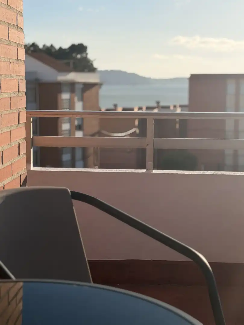 Terrasse von Wohnung zur Miete in Pontedeume mit Terrasse, Möbliert und Gemeinschaftsparkplatz