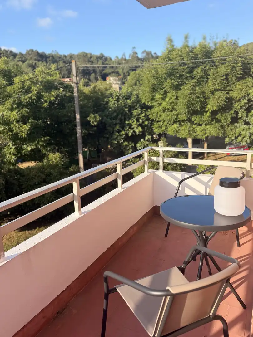 Terrasse von Wohnung zur Miete in Pontedeume mit Terrasse, Möbliert und Gemeinschaftsparkplatz