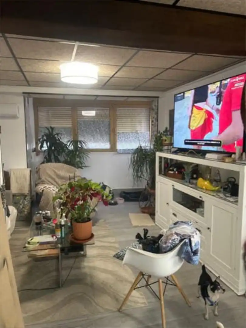 Apartamento de alquiler en Sierra Helada Sala de estar de Apartamento de alquiler en Benidorm con Jardín privado, Piscina y Amueblado