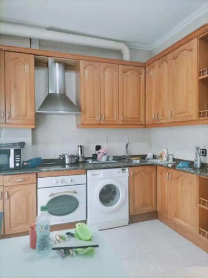 Flat for rent in Peñacastillo - Nueva Montaña Kitchen of Flat for rent in Santander with Heating, Terrace and Furnished