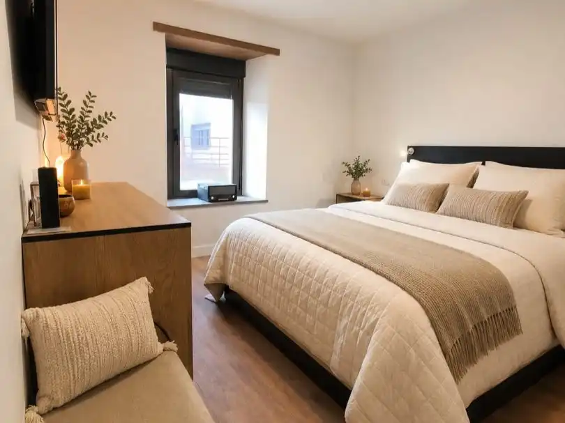 Bedroom of Houses for sale in Argañín  with Heating, Private garden and Terrace