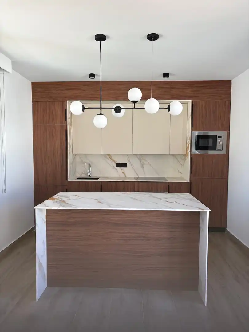 Piso de alquiler en Carrer Dedalo, 8, Moncófar Playa Cocina de Piso de alquiler en Moncofa con Aire acondicionado, Calefacción y Terraza