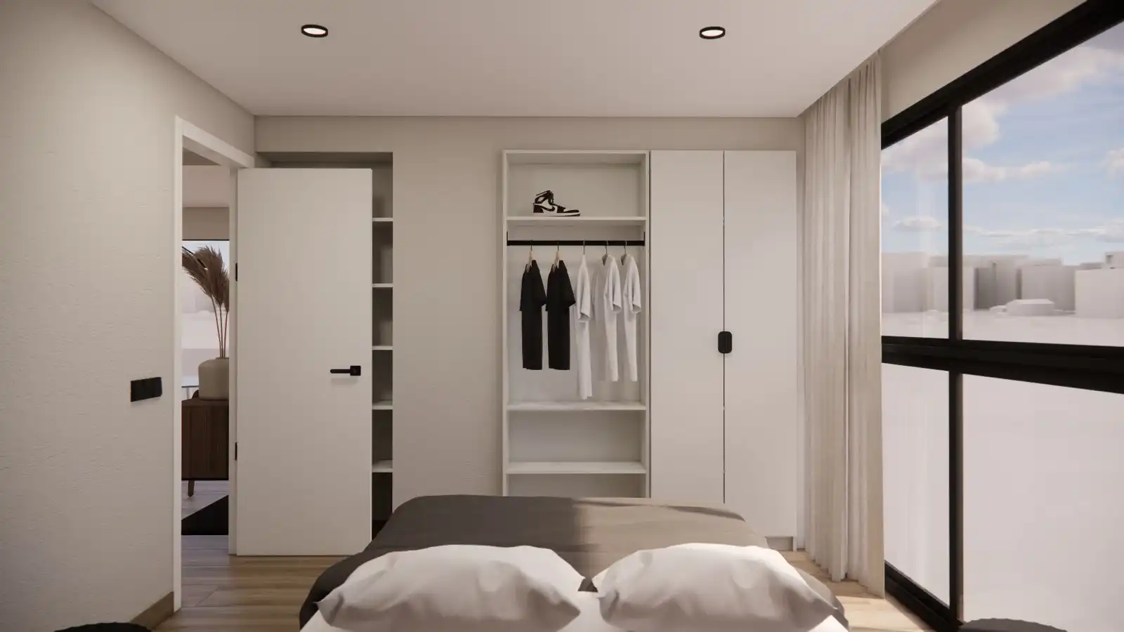 Piso de alquiler en Carrer Dedalo, 8, Moncófar Playa Habitación de Piso de alquiler en Moncofa con Aire acondicionado, Calefacción y Terraza