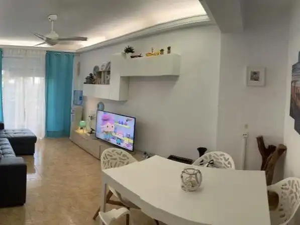 Flat for sale in Passeig 9 D'octubre, 27, Canet d'En Berenguer Living room of Flat for sale in Canet d'En Berenguer with Air Conditioner, Terrace and Balcony