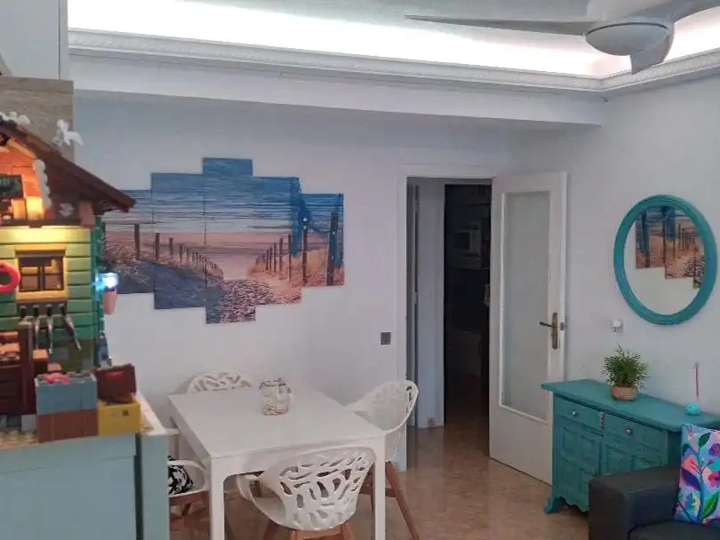Flat for sale in Passeig 9 D'octubre, 27, Canet d'En Berenguer Dining room of Flat for sale in Canet d'En Berenguer with Air Conditioner, Terrace and Balcony