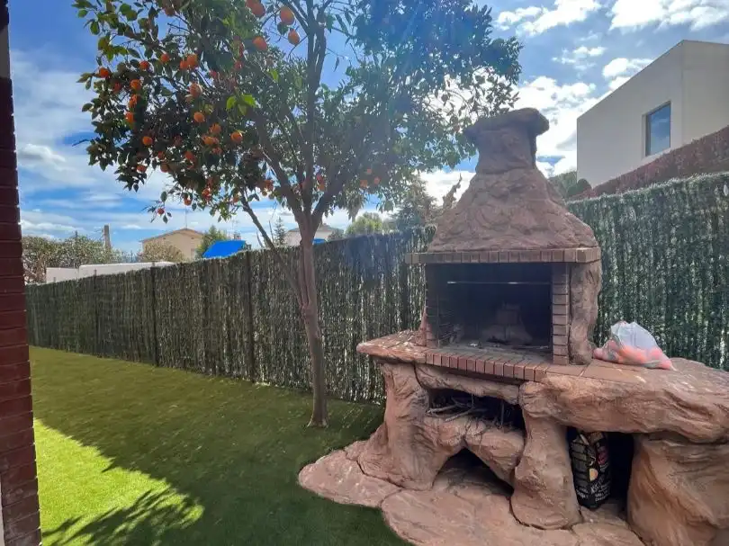 Garten von Wohnung zum Verkauf in Santa Eulàlia de Ronçana mit Klimaanlage, Heizung und Privatgarten