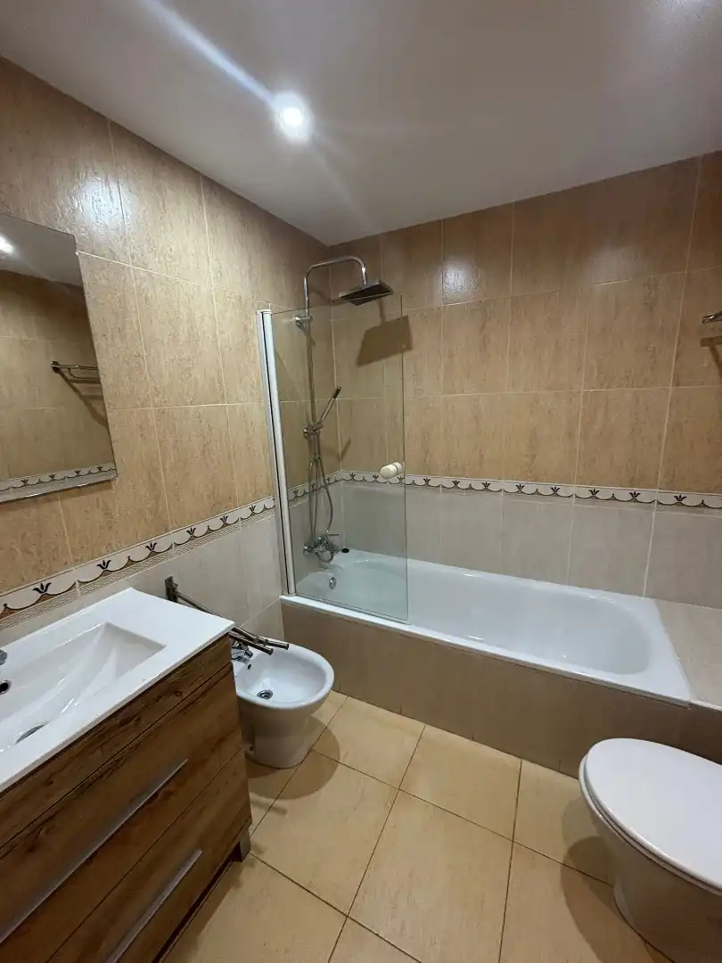Piso de alquiler en Calle Emilia Pardo Bazán, 12, El Carbayedo - El Quirinal Baño de Piso de alquiler en Avilés con Trastero