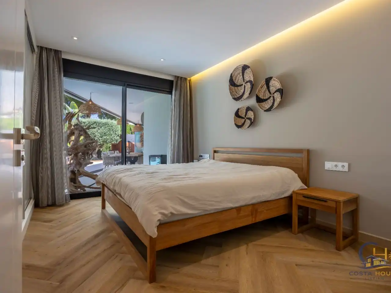Casa o xalet en venda a Calle Mar Norte, 72, El Portet - Pla de Mar Dormitori de Casa o xalet en venda en Moraira amb Aire condicionat, Terrassa i Piscina