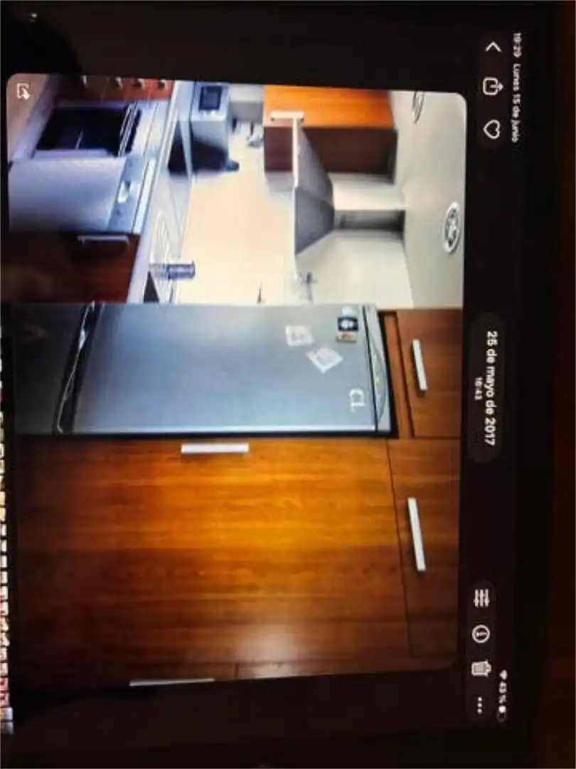 Flat for rent in La Guija Kitchen of Flat for rent in Ciudad Real with Heating, Terrace and Storage room