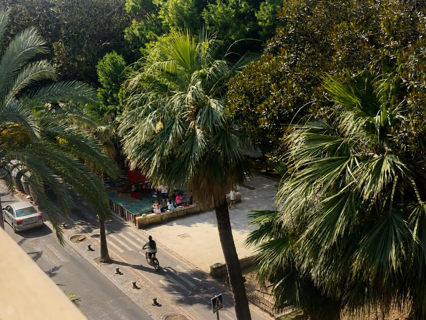 Wohnung zum Verkauf in Parque de Nicolás Salmerón, 9, Almería Capital Außenansicht von Wohnung zum Verkauf in Almería Capital mit Klimaanlage, Terrasse und Balkon