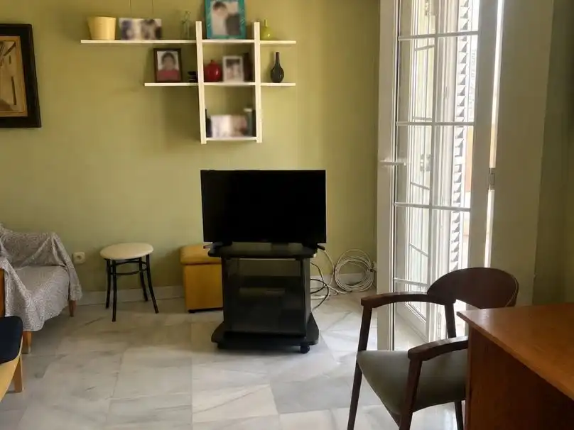 Wohnung zum Verkauf in Parque de Nicolás Salmerón, 9, Almería Capital Wohnzimmer von Wohnung zum Verkauf in Almería Capital mit Klimaanlage, Terrasse und Balkon