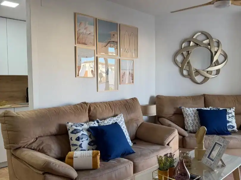 Piso en venta en Carretera de Atlanterra, 1, Zahara de los Atunes Sala de estar de Piso en venta en Zahara de los Atunes con Terraza, Piscina y Balcón