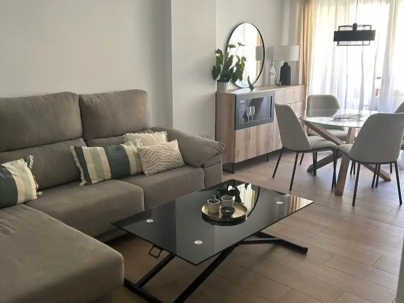 Wohnung zum Verkauf in Calle Circunvalación Encina, 20, Chana Wohnzimmer von Wohnung zum Verkauf in Granada Capital mit Klimaanlage und Balkon