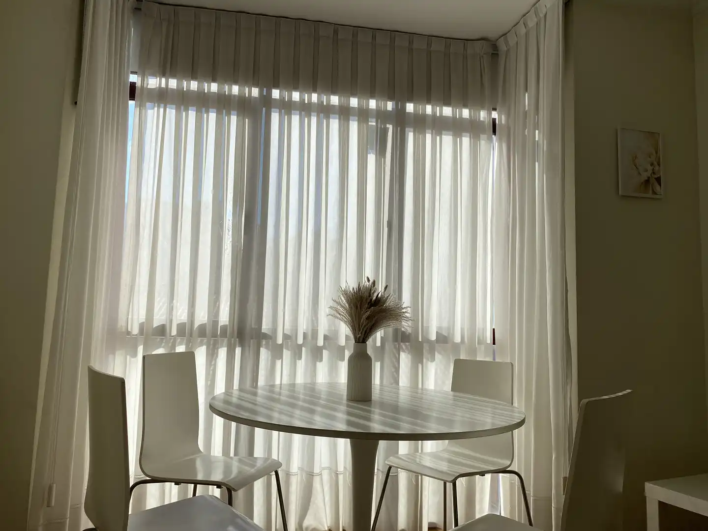 Dining room of Flat for rent in  Madrid Capital  with Air Conditioner and Balcony