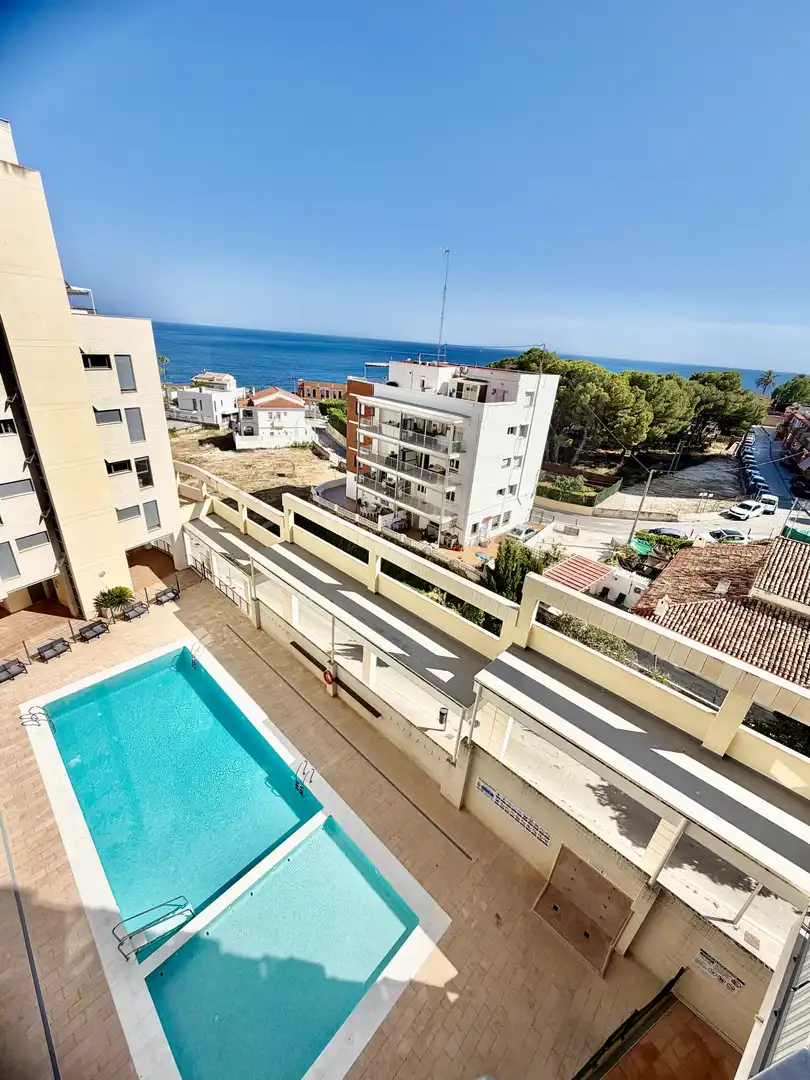 Flat for rent in Carrer Navío, 10, Calpe / Calp Swimming pool of Flat for rent in Calpe / Calp with Air Conditioner, Terrace and Swimming Pool