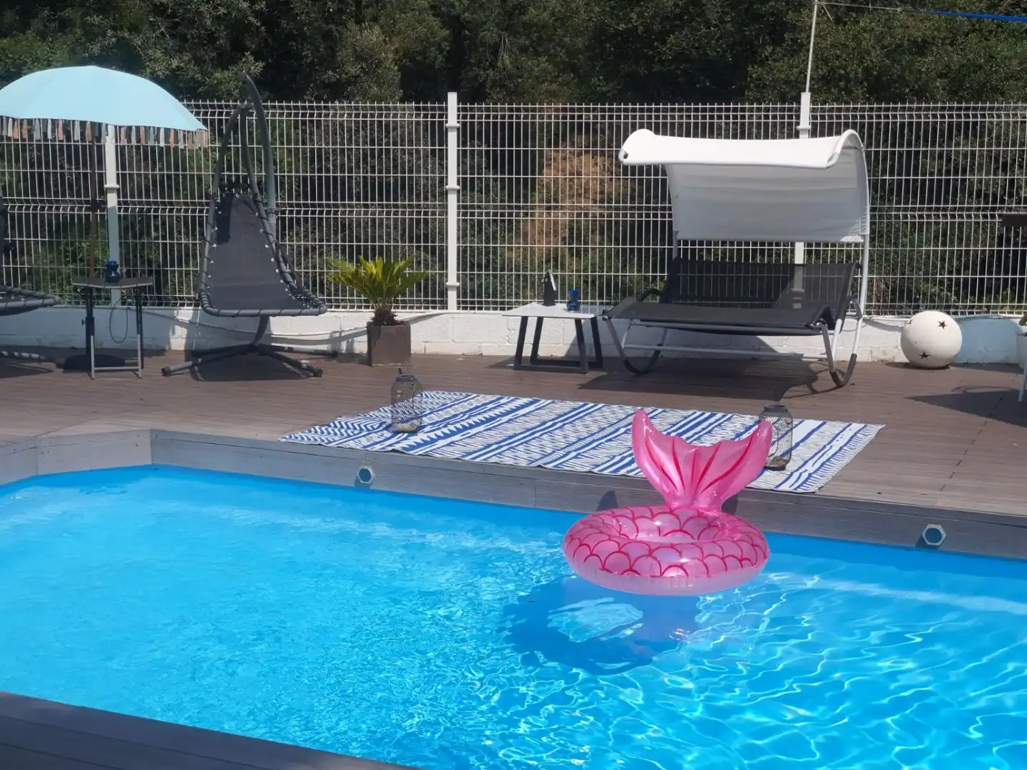 Flat for rent in Carrer Torrent de Cal Carinyo, 14, Dosrius Swimming pool of Flat for rent in Dosrius with Air Conditioner, Terrace and Swimming Pool