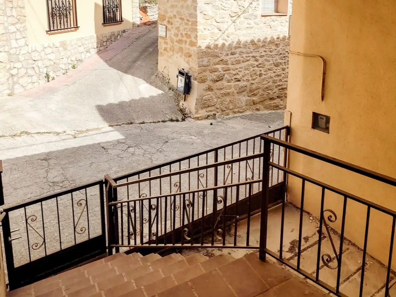 Flat for sale in Calle Calderé, 24, La Fresneda Exterior view of Flat for sale in La Fresneda with Air Conditioner, Heating and Private garden