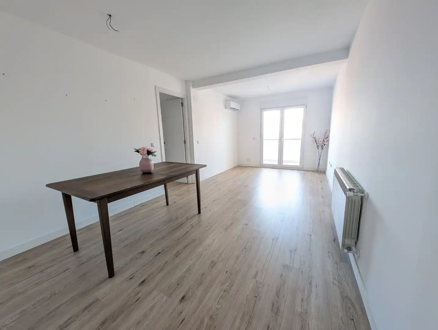 Sala de estar de Piso en venta en  Madrid Capital con Aire acondicionado y Terraza