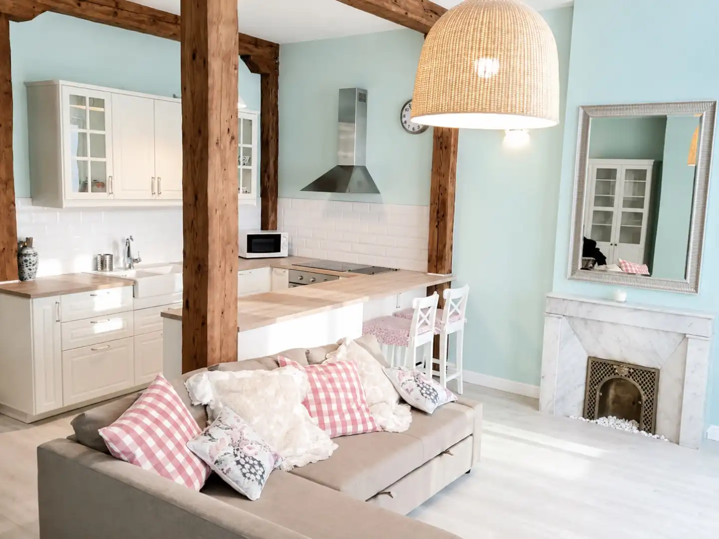 Wohnzimmer von Wohnung zur Miete in Bilbao  mit Balkon
