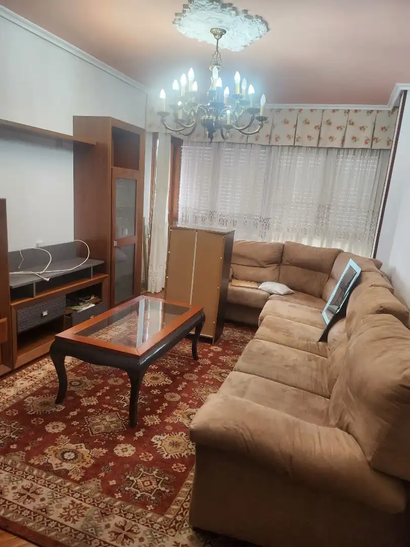 Sala de estar de Piso en venta en Camargo con Calefacción, Parquet y Amueblado