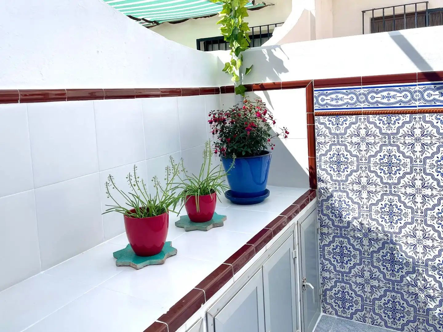Casa adosada en venda a Paseo de las Palmeras, 3, La Cala del Moral Terrassa de Casa adosada en venda en Rincón de la Victoria amb Aire condicionat, Jardí privat i Terrassa