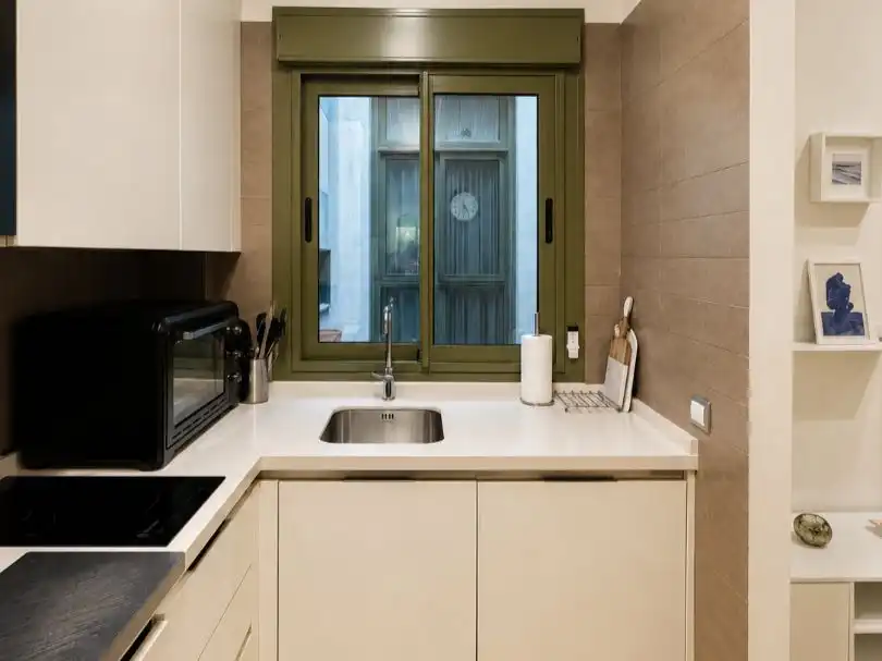 Flat for rent in Calle Sierpes, 1, Alfalfa - Santa Cruz Kitchen of Flat for rent in Sevilla with Air Conditioner, Heating and Furnished