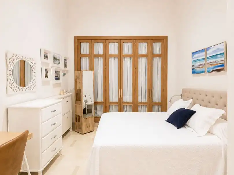 Flat for rent in Calle Sierpes, 1, Alfalfa - Santa Cruz Bedroom of Flat for rent in Sevilla with Air Conditioner, Heating and Furnished