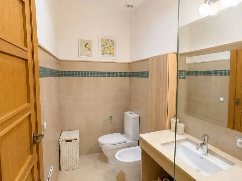 Flat for rent in Calle Sierpes, 1, Alfalfa - Santa Cruz Bathroom of Flat for rent in Sevilla with Air Conditioner, Heating and Furnished