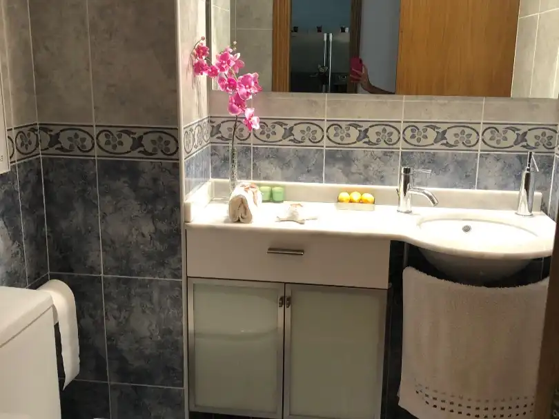 Duplexes for rent in Avinguda Mila Reial, 137, Torre en Conill - Cumbres de San Antonio Bathroom of Duplexes for rent in Bétera with Air Conditioner, Heating and Parquet flooring