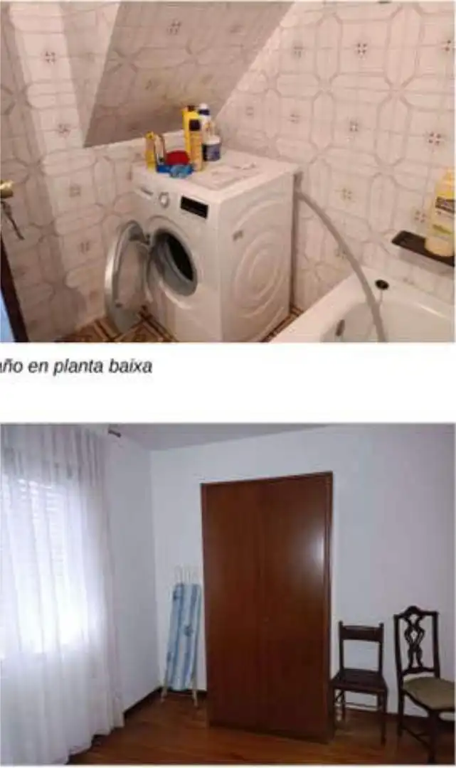 Bany de Casa o xalet de lloguer en Cerdido amb Jardí privat, Terrassa i Traster