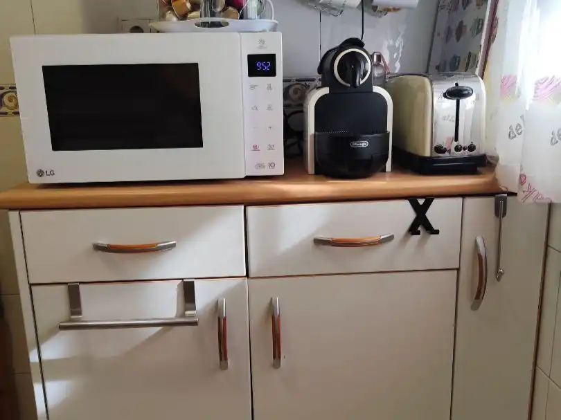 Cocina de Casa adosada en venta en Valdemoro con Aire acondicionado, Calefacción y Jardín privado