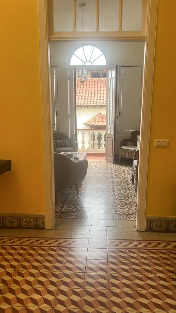 Casa o chalet en venta en Calle Marqués, Centro Sala de estar de Casa o chalet en venta en La Orotava con Jardín privado, Parquet y Terraza