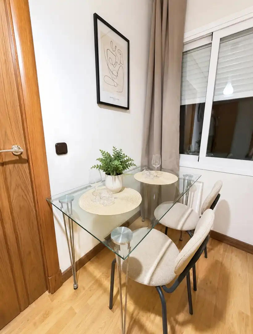Apartments for rent in Calle los Torres, 10, Ctra. Circunvalación - La Magdalena Dining room of Apartments for rent in Jaén with Air Conditioner, Heating and Parquet flooring