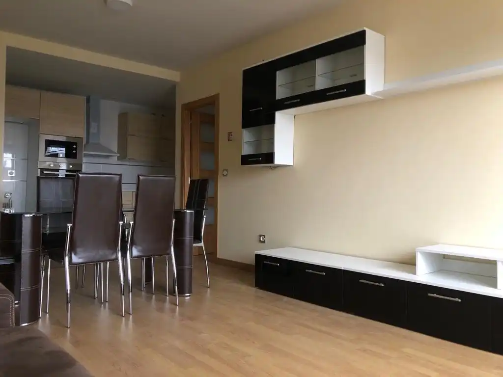 Flat for rent in Calle María Inmaculada, 25, Armunia Living room of Flat for rent in León Capital with Heating, Parquet flooring and Terrace