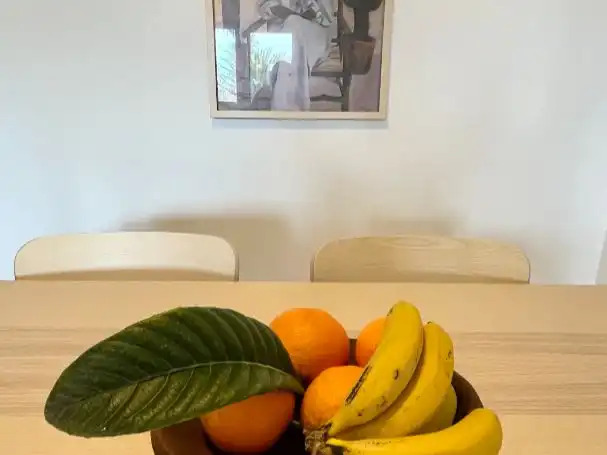 Apartamento de alquiler en Calle Pedro y Guy Vandaele, 19, Corralejo Comedor de Apartamento de alquiler en La Oliva con Aire acondicionado, Jardín privado y Terraza