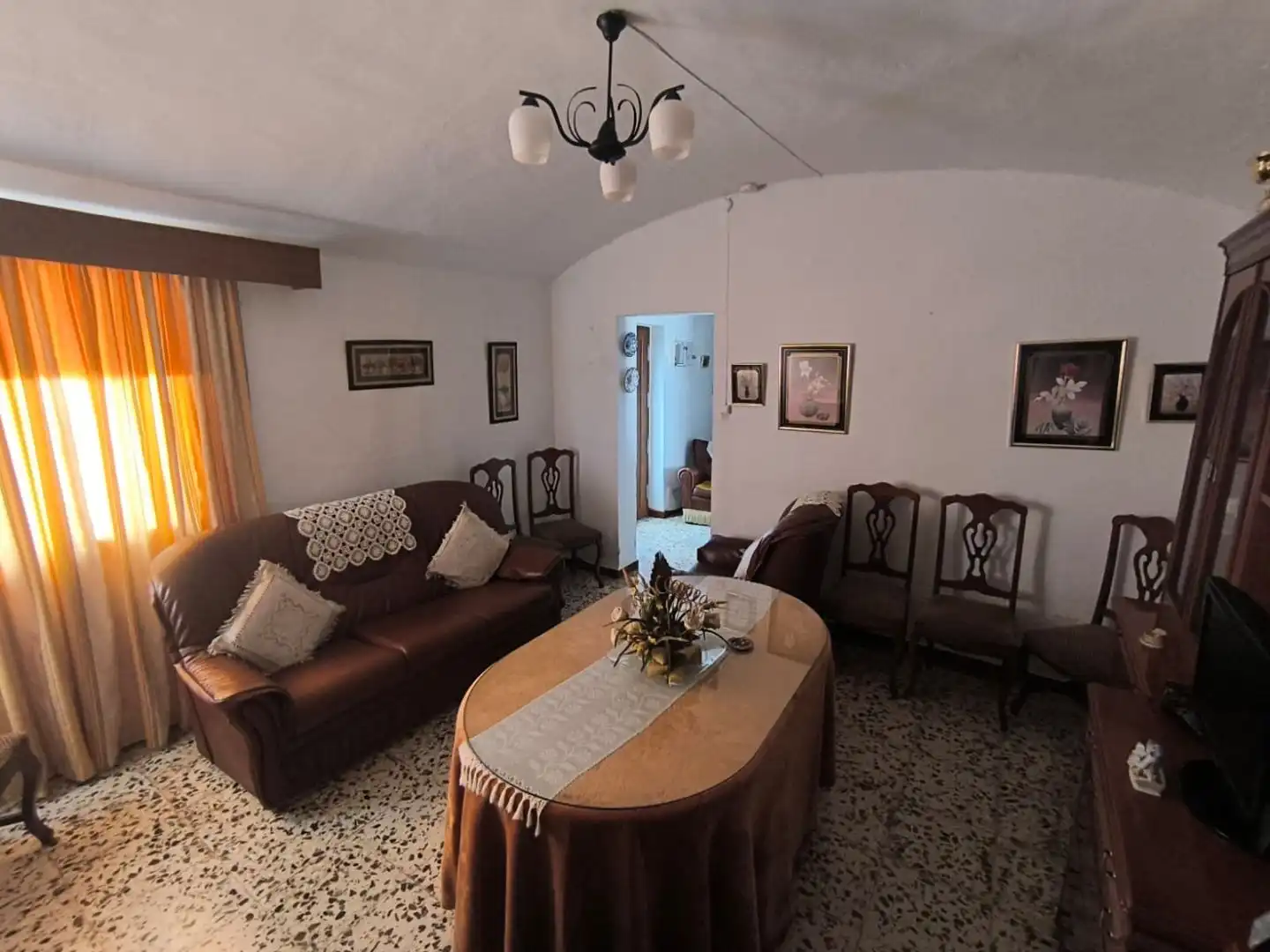 Flat for sale in Calle Mayor, 8, Olivenza Living room of Flat for sale in Olivenza with Private garden, Terrace and Storage room