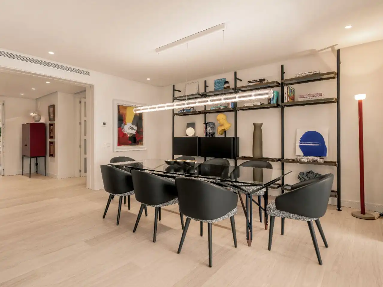 Dining room of Flat for sale in Marbella  with Air Conditioner, Heating and Parquet flooring